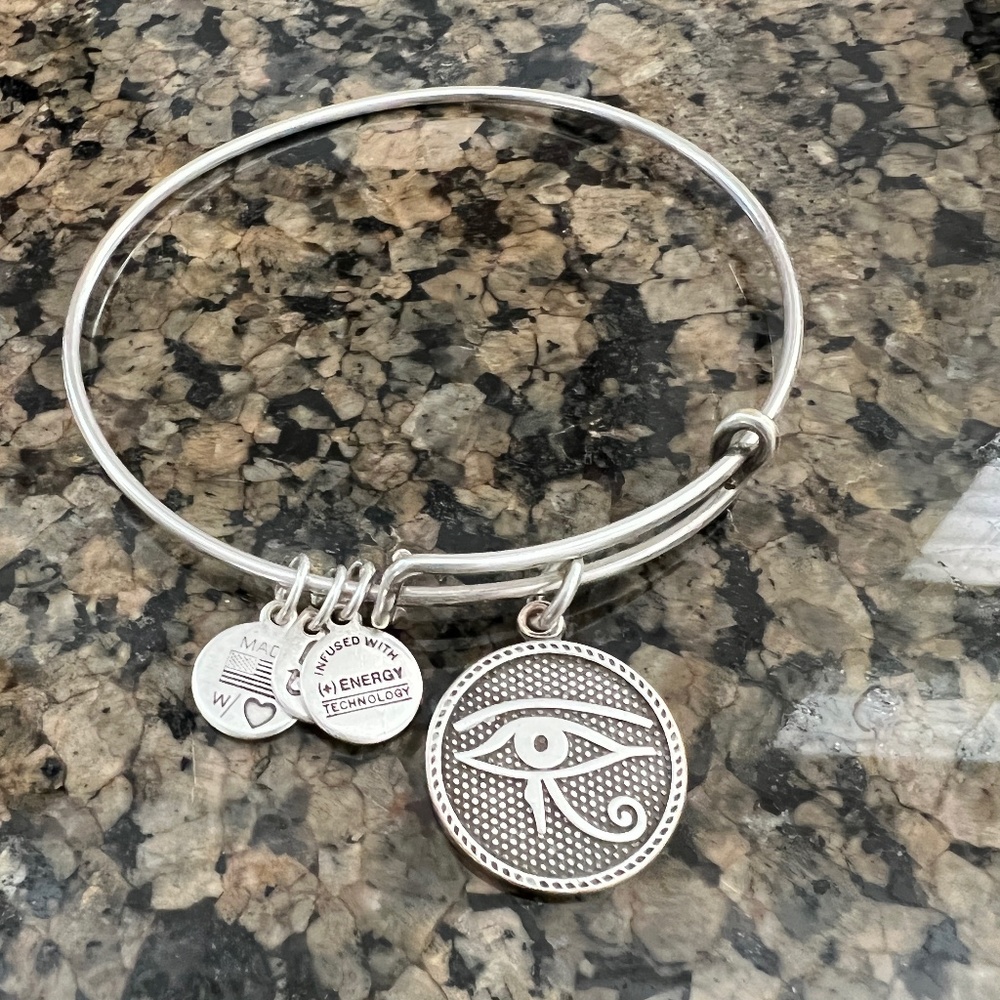 Alex & Ani Eye of Horus Expandable Charm Bracelet